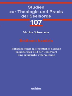 cover image of Bestimmt handeln